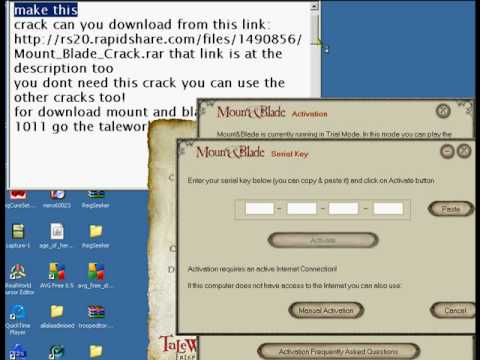 mount and blade warband serial key manual activation